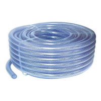 Tuff Hose Nylon Braided Hose – Nylon Braided Lightweight Synthetic Rubber Hose for Pneumatic and Water Applications, UV and Abrasion Resistant